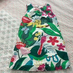Mini Boden jungle dress. Girls Size 7-8